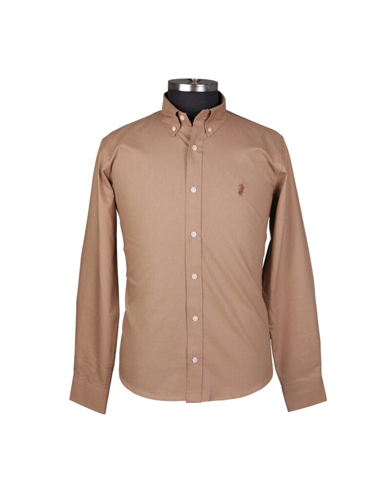 Men’s Classic Light Brown Shirt